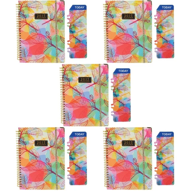 Set of 5 2023 Notebook Notepads Stationery Agenda Diary Magazine