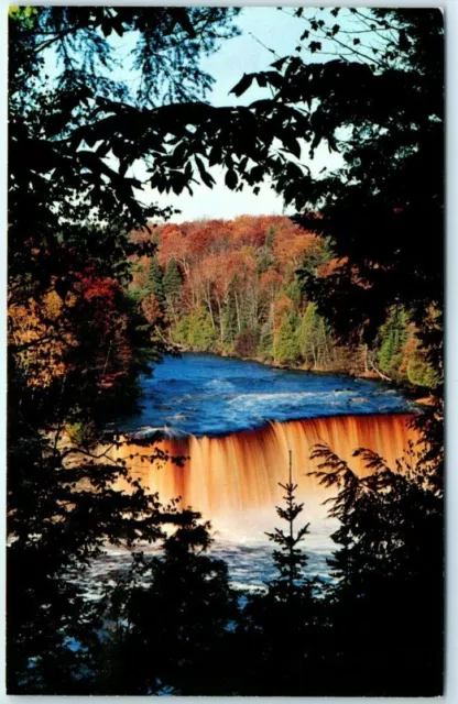 A glimpse of the Upper Tahquamenon Falls, Tahquamenon Falls State Park, Michigan