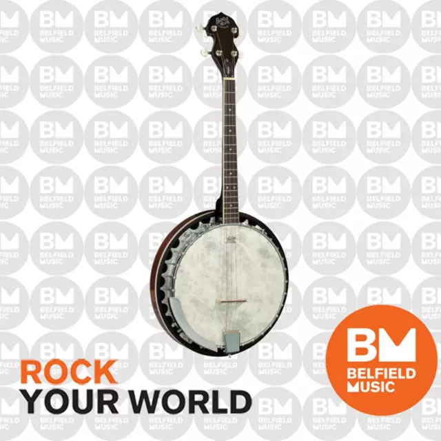 Barnes & Mullins BJ304GT Perfect GAELIC 4-String Banjo - Brand New