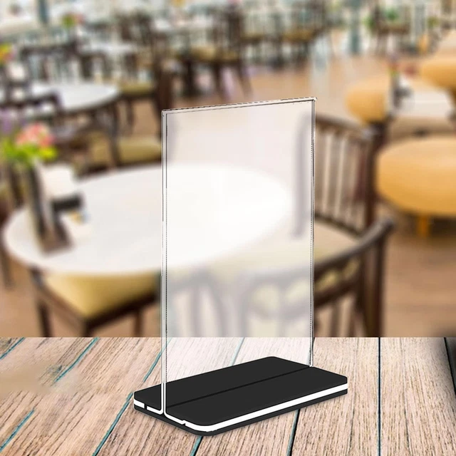 Supporto Per Cartelli Deflecto A8 - Inclinato Orizzontale, Per Esposizione Vendita - Foto 12