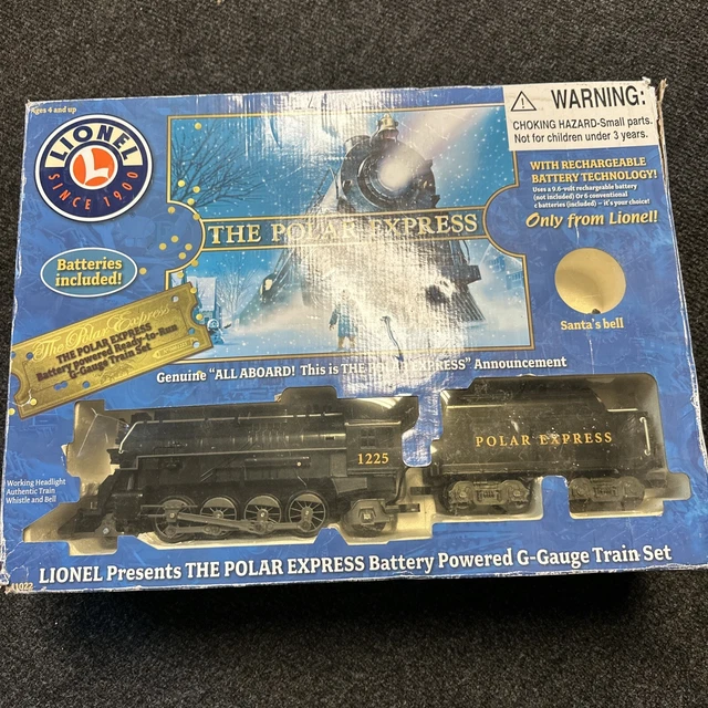 THE POLAR EXPRESS LIONEL TRAIN SET G GAUGE 711022 TOY TRAIN 95.00