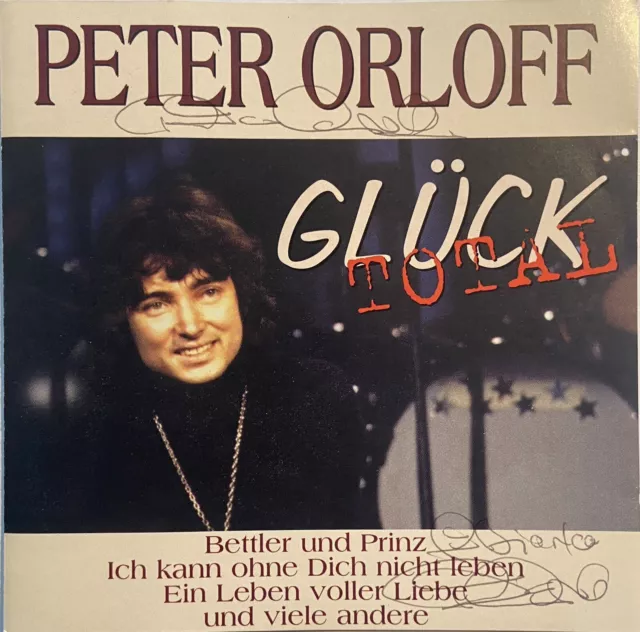 Peter Orloff signiert CD Original Unterschrift Autogramm Signed Signatur