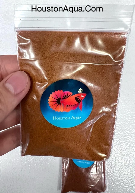 2 Oz High Protein GUPPY,BETTA, Frys Food "O.range Wean 3/5" - High Quality FOOD 3