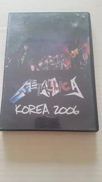 DVD-Metallica ‎– Korea 2006