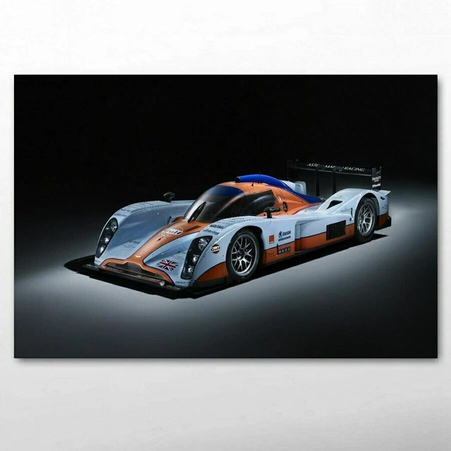 Tableau Toile Voiture De Course 24h Du Mans 50x70 Cm – Décoration Sport Auto