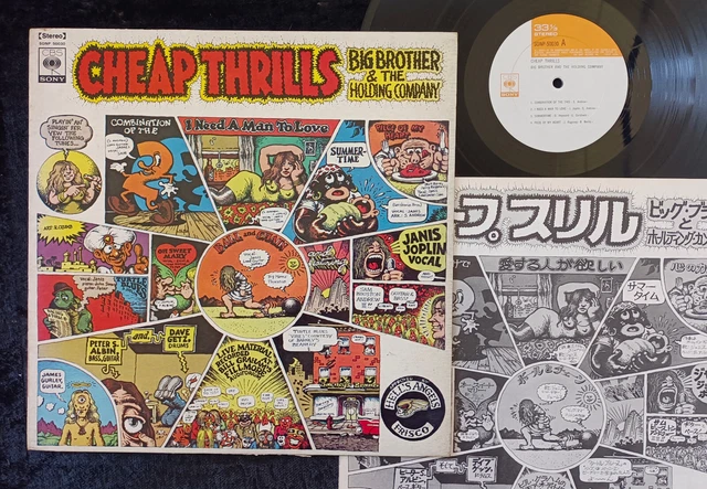 BIG BROTHER & HOLDING COMPANY Cheap Thrills LP JANIS JOPLIN SONP 50030 JAPAN