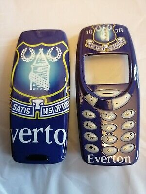 Blue Everton Nokia 3310 / 3330 Fascia Front and Back Covers Housings Keypads