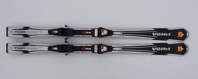 VOLKL TIGERSHARK 10 Ft 168 Cm Skis Ski + Marker Speedride N342