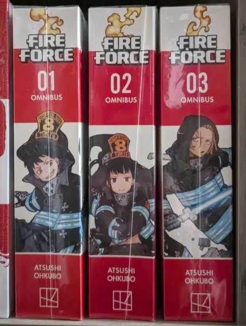 Fire Force Omnibus 6 (Vol. 16-18) by Atsushi Ohkubo: 9781646518920 |  : Books