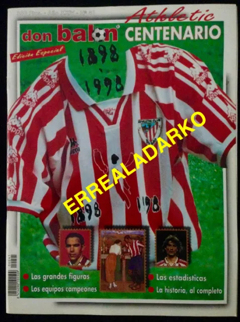 Don Balon Edicion Especial Athletic Club Bilbao Centenario 1898-1998 Futbol