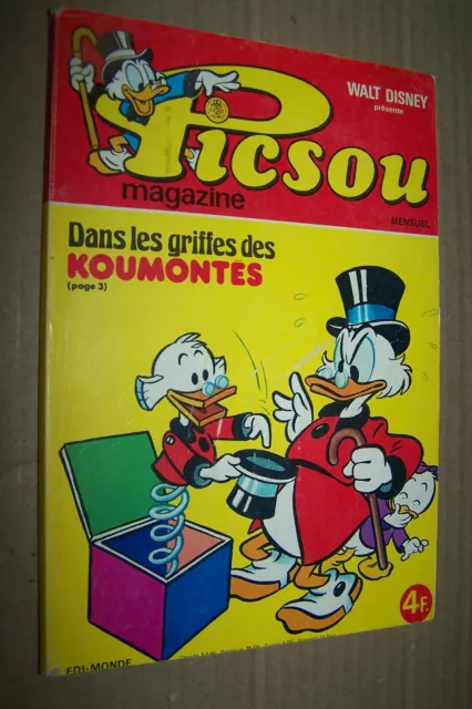 Picsou magazine 61 en très bel état 1977