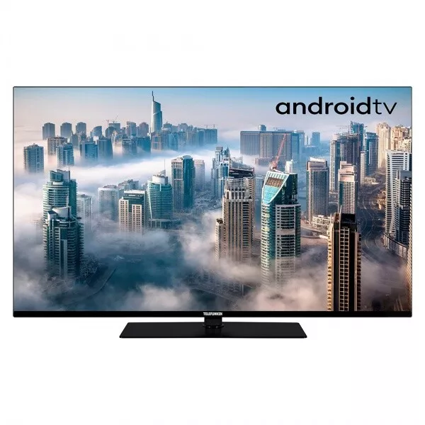 Telefunken D43V950M2CWH Fernseher 108cm 43 Zoll 4K Android-TV HDR10 1800Hz P