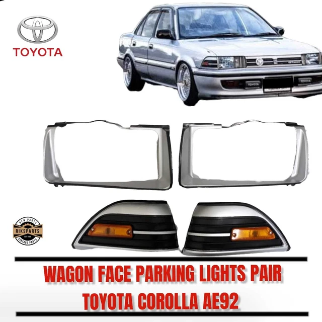 TOYOTA COROLLA AE90 AE92 Wagon face PARKING LIGHTS + Bracket Housing