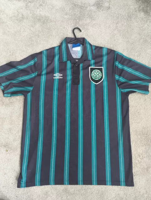 Official Celtic Umbro 1992/92 Away Football Shirt Men’s XL