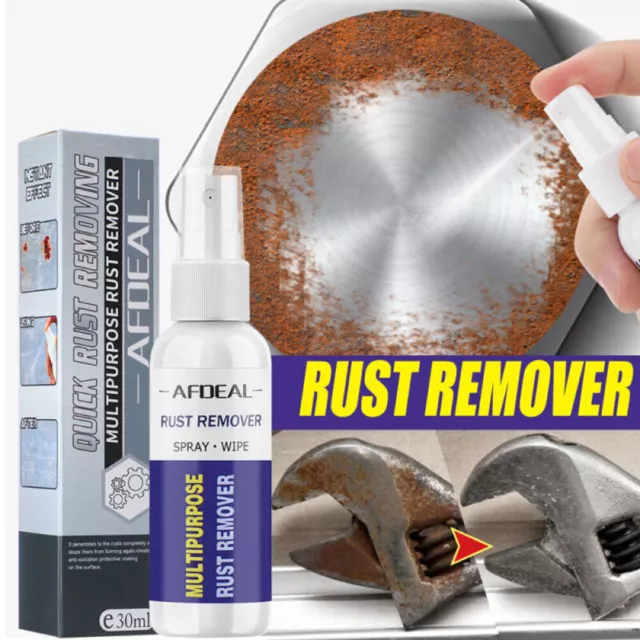 OUHOE Iron Powder Remover Car Rust Removal Spray Rust Out Instant Remover Spray