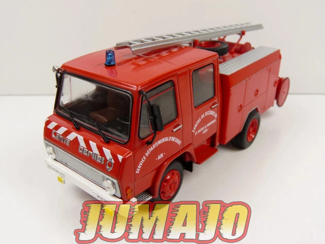 Camion Berliet GBK80 Gendarmerie 1/43 - Ixo - Pompe à Eau, Fourgon