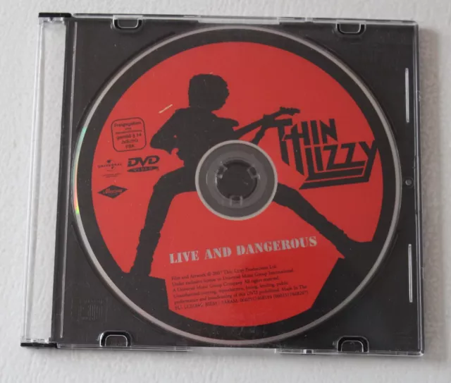 Thin Lizzy, live and dangerous , DVD - sans pochette