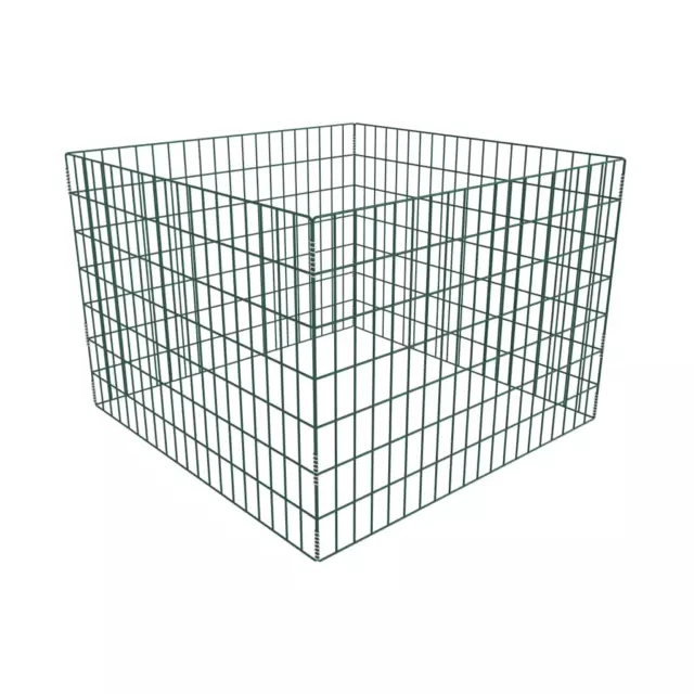 vidaXL Square Mesh Garden Composter 100 x 100 x 70 cm