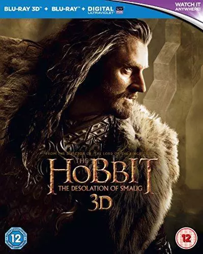 The Hobbit: The Desolation of Smaug [Blu-ray 3D + Blu-ray + UV Copy] [2013] [Reg
