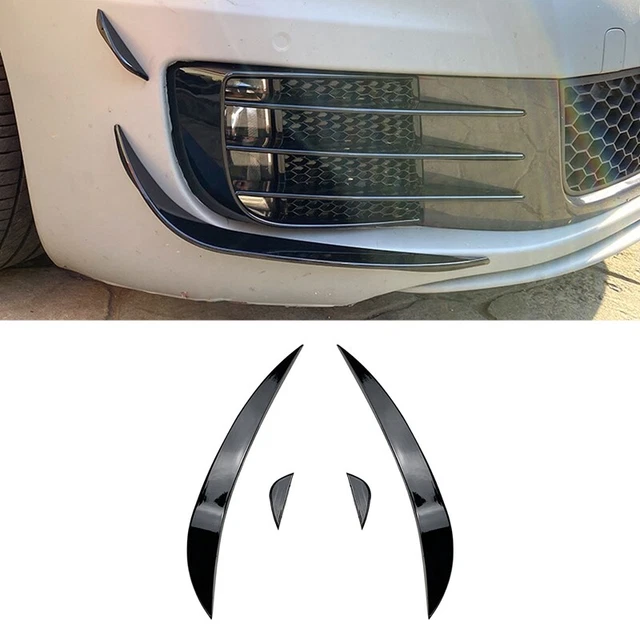 Auto FrontstoßStange Canard Flossen Flare Splitter Lip Spoiler für MK6 O3S3