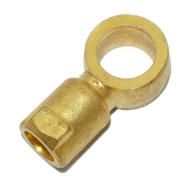 BRASS MADE MASTER Cylinder T Single Outlet Fitting For Willys Jeeps