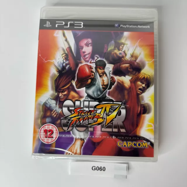 Super Street Fighter IV 4 Sony PlayStation 3 PS3 PAL Brand New Sealed