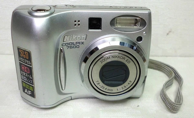 69 NIKON COOLPIX E7600 シルバー Amazon.com : Nikon Coolpix 7600 7MP Digital Camera with 3x