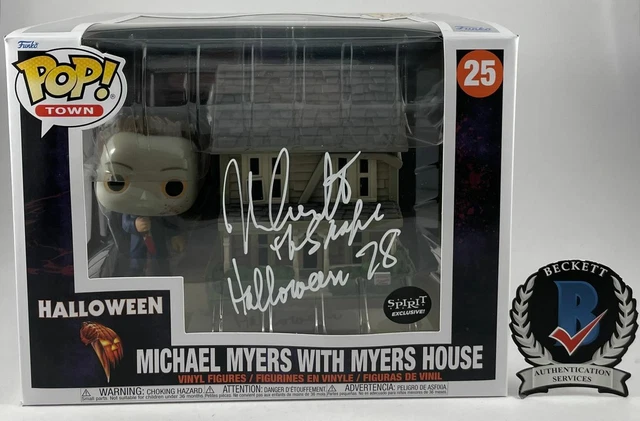 Nick Castle Signed Halloween Michael Myers House Spirit Exclus Funko POP BAS COA