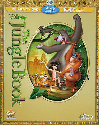 The Jungle Book (Blu-ray/DVD, 2014, 2-Disc Set, Diamond Edition)
