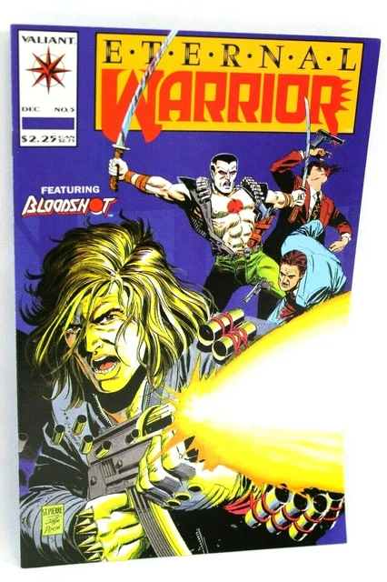 Eternal Warrior #5 2nd Appearance Bloodshot 1st Print 1992 Valiant Comics F/F+