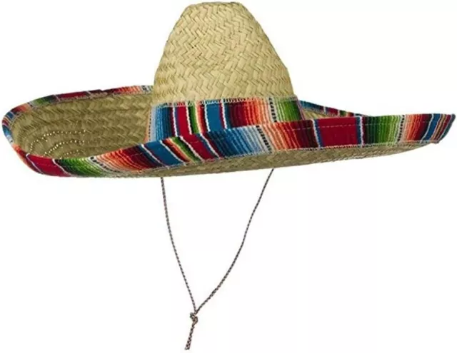 Child Mexican Sombrero Costume Hat Spanish Fiesta Cinco De Mayo Festive Salsa