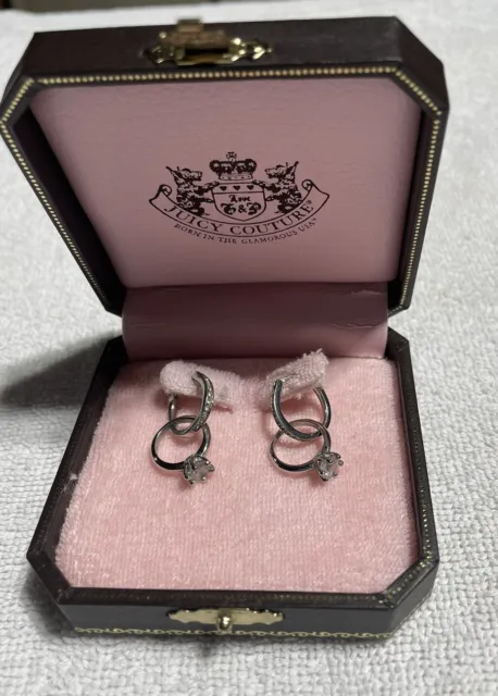 Vintage Juicy Couture Engagement Ring Earrings With Original Box