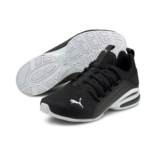 Puma Unisex Axelion LS Sneaker Sportschuh Laufschuhe 194384 07 Schwarz