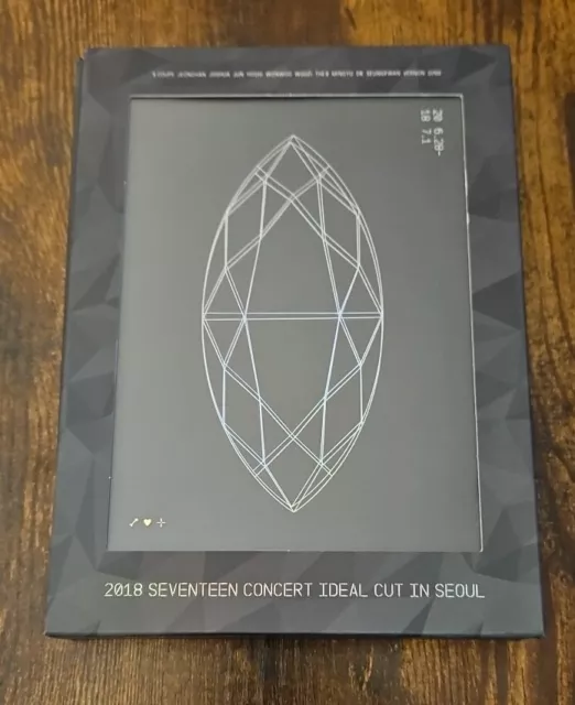 Seventeen - 2018 Seventeen Concert Ideal Cut In Seoul Blu-Ray Like New 3Dvd Set