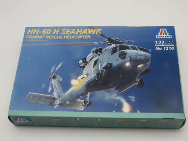 ~*~Italeri - COMBAT RESCUE HELICOPTER HH-60 H SEAHAWK  1/72~*~