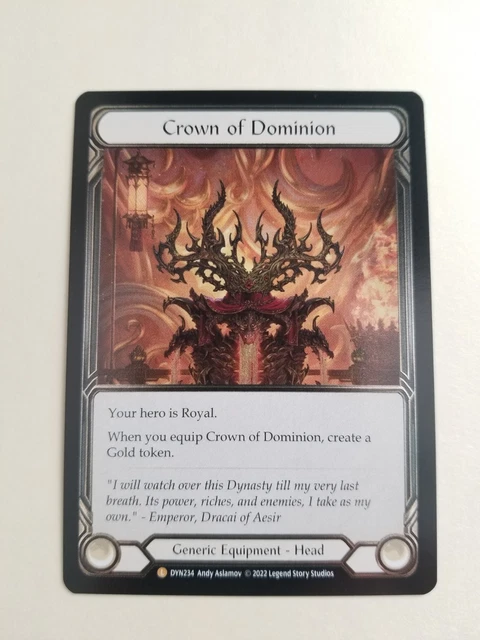 その他 Flesh and Blood Crown of Dominion Marvel Crown of Dominion - Dynasty - Flesh and Blood TCG
