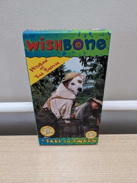WISHBONE AS TOM Sawyer: A Tail in Twain (VHS, 1997) PBS