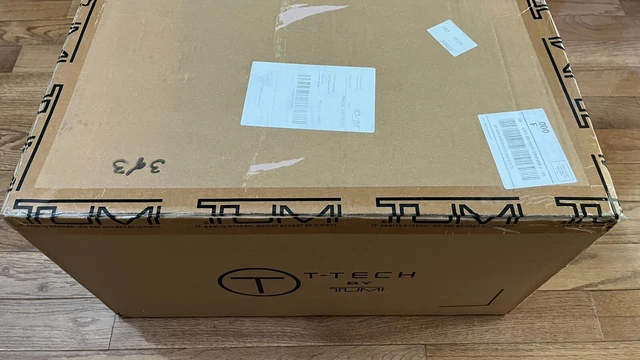 **Brand New**Rare** TUMI T-Tech Black Rolling Wheeled Luggage Duffle Bag