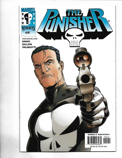 Punisher #2, vol. 3, NM, 9.4, 2000, Premier 2nd issue, Marvel Knights, Stan Lee