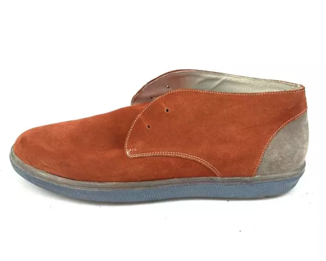 NICOLA BENSON SCARPE Uomo Scarpe Basse Scarpe Con Lacci Tg 43 Uk 9 Arancione EUR 40 00 PicClick IT