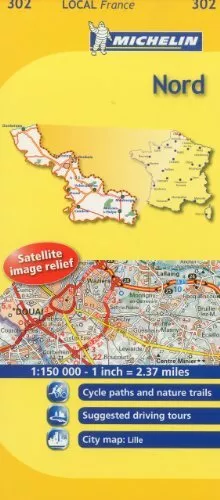 Nord Michelin Local Map 302: No. 302 (Michelin Local Maps by Michelin 2067133578