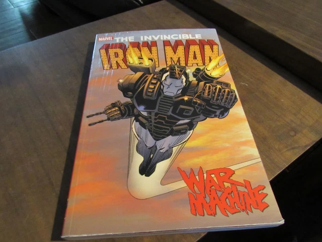 Invincible Iron Man War Machine $30 Marvel HUGE Graphic Novel TPB Comic Book