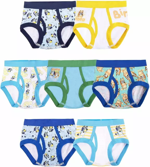 NEW IN PACKAGE size 4/6 Boys Bluey Licensed Underwear Undies briefs £10.36  - PicClick UK