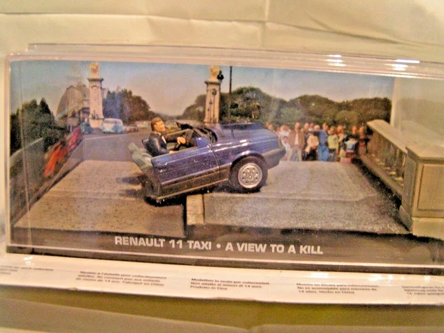 Uh 1/43 - James Bond 007 = Lot Renault 11 Taxi  +  Aston Martin V8 Vantage Boîte 2