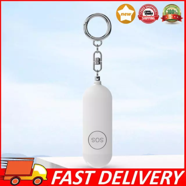 Personal Siren Whistle Anti-attack Emergency Alarm Keychain 130db for Girl Women