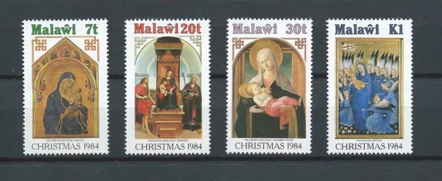 AFRIQUE MALAWI - 1984 YT 440 à 443 NOËL - TIMBRES NEUFS** MNH