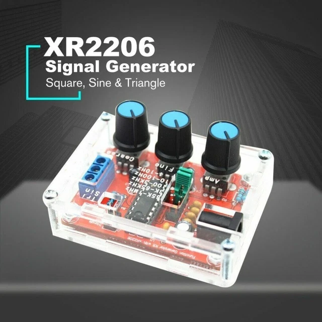 Generatore di segnale, kit fai da te, ICL8038, modulo generatore di segnale ad alta precisione per l'apprendimento dell'elettronica, genera forme d'onda sinusoidali, quadrate e triangolari