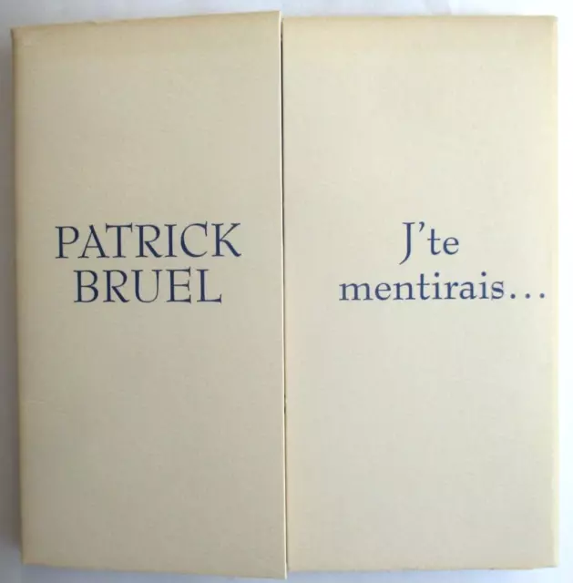 Patrick Bruel - Cd Single Promo "J'te Mentirais"