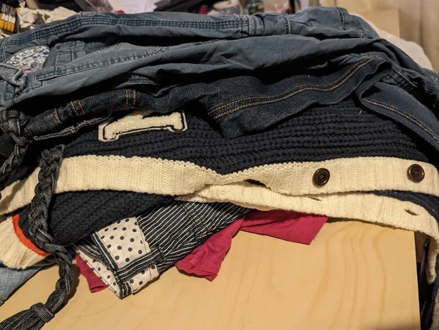 LARGE BUNDLE Of Girls Clothes 9 Items~FAT FACE JOUELS M&S John Lewis Age 8/9/10
