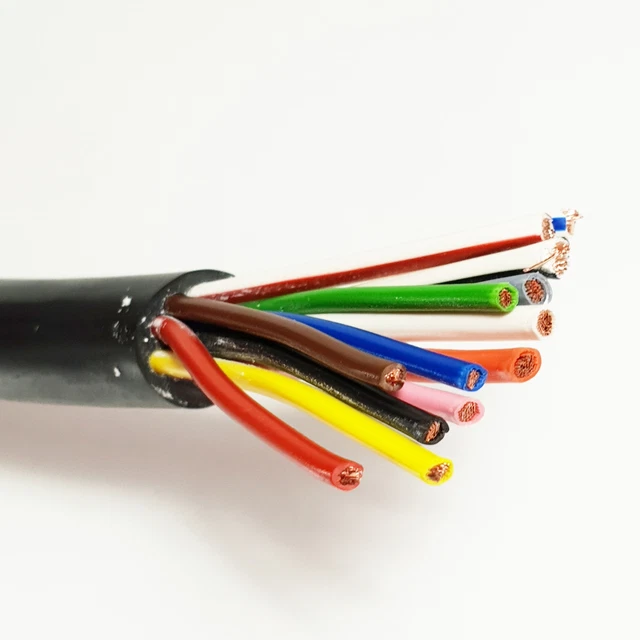 2 Metres 7 Core Cable – For 7 Pin Towing Electrics 12V – Trailer, Caravan